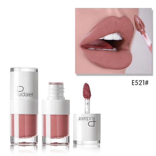  Lip Gloss Sexy Pink Liquid Lipstick Velvet Tint cashymart