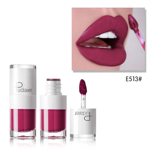  Lip Gloss Sexy Pink Liquid Lipstick Velvet Tint cashymart