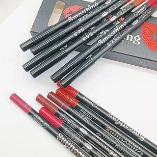  Lip Liner Pen Set Waterproof Easy To Color Makeup cashymart