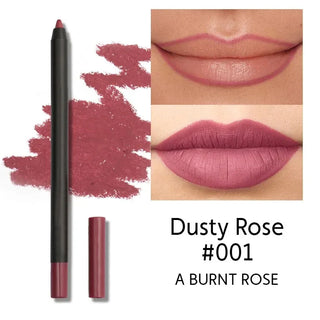  Lipliner Pencil Lip Makeup Sexy Red Matte Waterproof cashymart