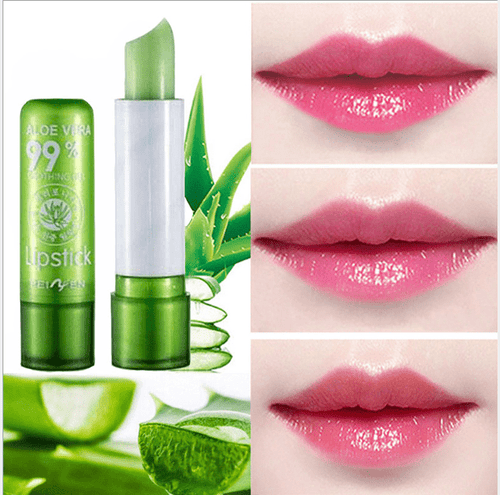  Lipstick Color-Changing Aloe Infused Waterproof cashymart