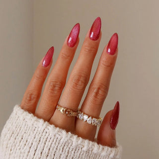  Long Almond Fake Nails cashymart