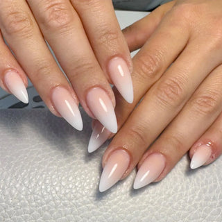  Long Almond Fake Nails cashymart