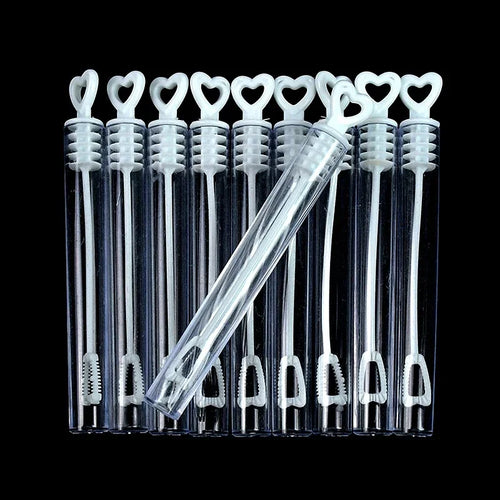  Love Heart Wand Tube Bubble Soap Bottles Favors cashymart