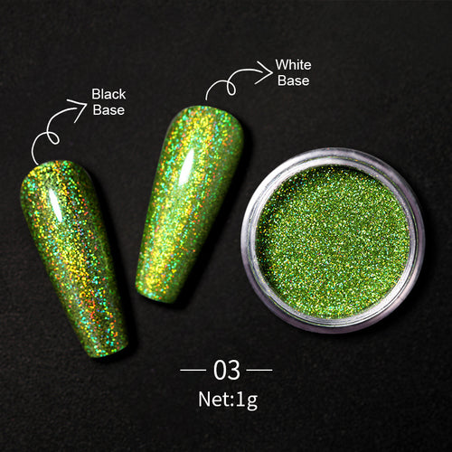  Luminous Nail Glitter Powder cashymart