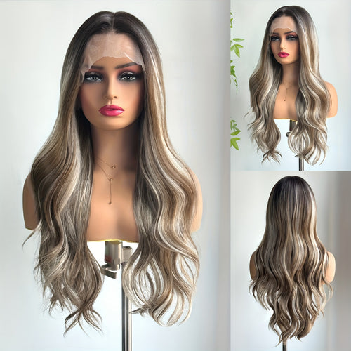  Lush Ombre Body Wave Lace Front Wig cashymart