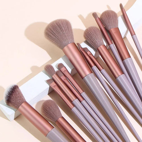  Luxe 13-Piece Makeup Brush Set cashymart