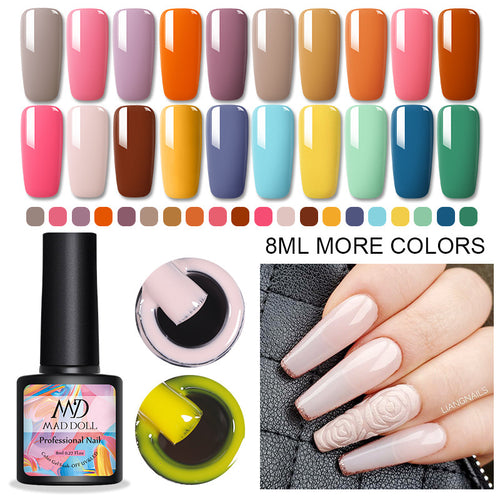  MAD DOL Gelatinous Texture Nail Polish cashymart