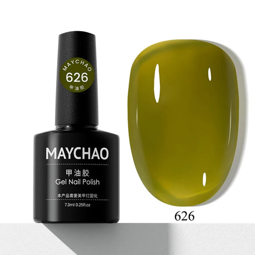  MAYCHAO Transparent Jelly Gel Polish cashymart