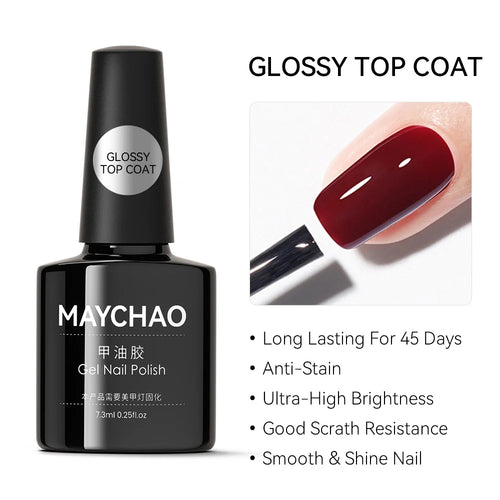  MAYCHAO Transparent Jelly Gel Polish cashymart