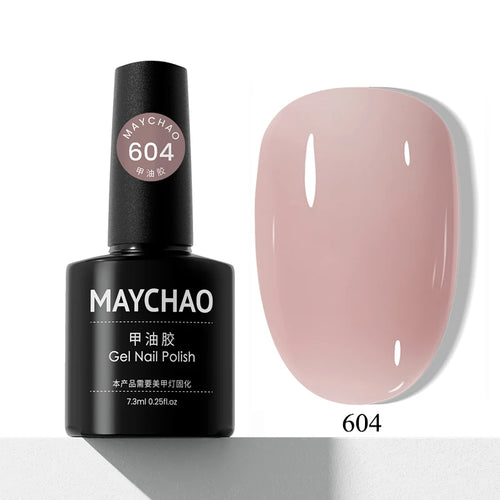  MAYCHAO Transparent Jelly Gel Polish cashymart