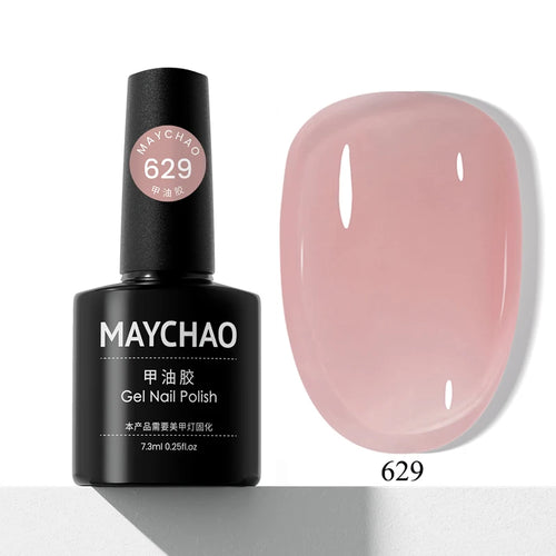  MAYCHAO Transparent Jelly Gel Polish cashymart