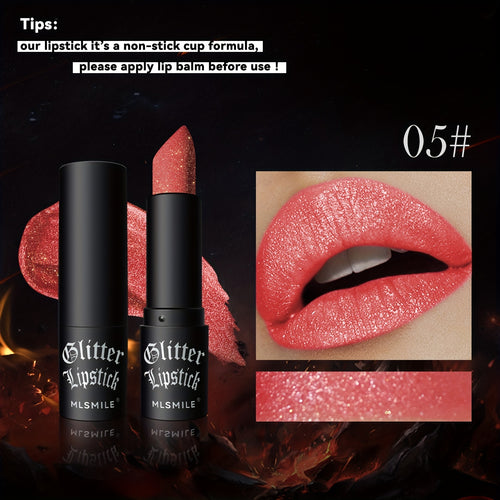  MLSMILE Glitter Lipstick Set cashymart