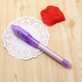  Magic Purple UV Invisible Ink Pens cashymart