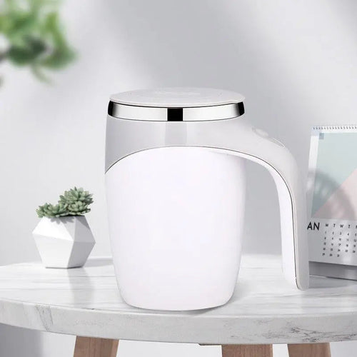 Magnetic Auto-Stir Coffee Cup for Effortless Mixing cashymart