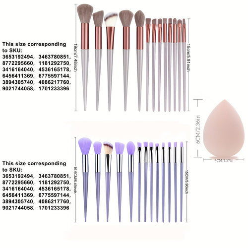  Makeup Brush Kit cashymart