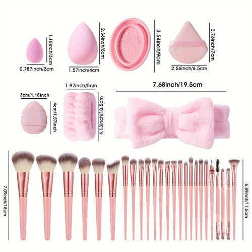 Makeup Brush & Sponge Collection cashymart