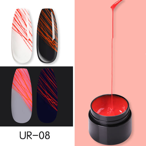 Manicure Luminous Nail Art Spider Nail Gel cashymart