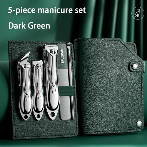  Manicure Set 5 Piece Nail Clipper Kit cashymart
