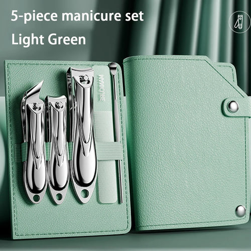  Manicure Set 5 Piece Nail Clipper Kit cashymart