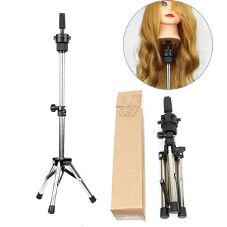  Mannequin Head With Synthetic Hair For Styling cashymart