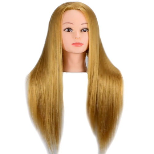  Mannequin Head With Synthetic Hair For Styling cashymart