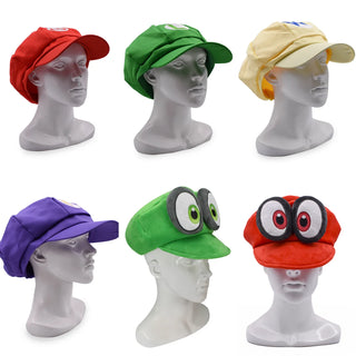  Mario Luigi Plush Hat Cappy Cap for All Ages cashymart