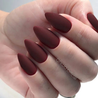  Matte Black Press On Fake Nails cashymart