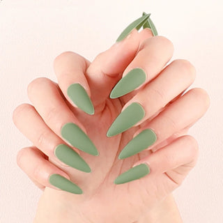  Matte Black Press On Fake Nails cashymart