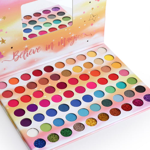  Matte Glitter Metal Eyeshadow Palette cashymart