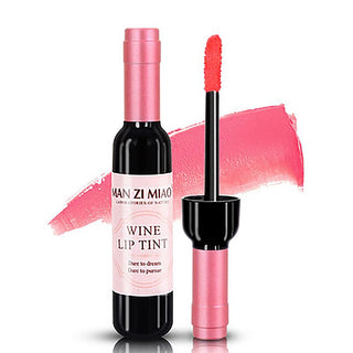  Matte Liquid Lipstick Red Wine Bottle Shaped Lip Gloss cashymart