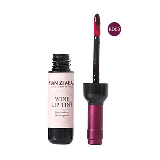  Matte Liquid Lipstick Red Wine Bottle Shaped Lip Gloss cashymart