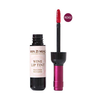  Matte Liquid Lipstick Red Wine Bottle Shaped Lip Gloss cashymart