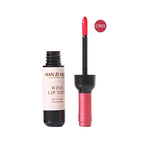  Matte Liquid Lipstick Red Wine Bottle Shaped Lip Gloss cashymart