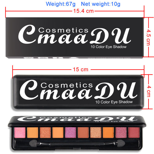  Matte Pearlescent Eyeshadow Palette cashymart