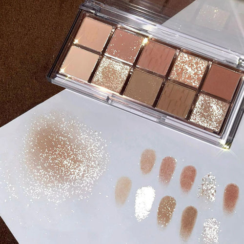  Matte Ten Color Eyeshadow Palette cashymart