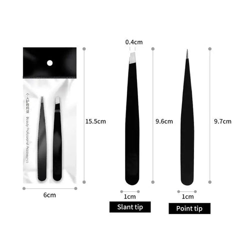  Max&Meet Precision Eyebrow Tweezers & Lash Extension Tool Set cashymart