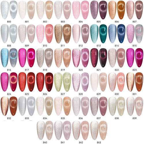  Maychao 12ml Cat Eye Gel Nail Polish Rainbow Effect cashymart