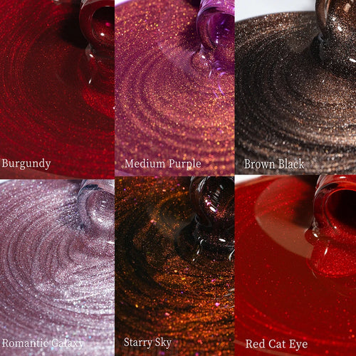  Maychao 12ml Cat Eye Gel Nail Polish Rainbow Effect cashymart