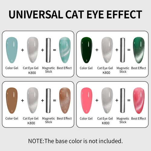  Maychao 12ml Cat Eye Gel Nail Polish Rainbow Effect cashymart