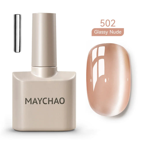  Maychao 12ml Cat Eye Gel Nail Polish Rainbow Effect cashymart