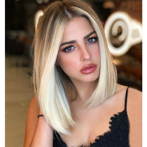  Medium Bob Gradient Women's Wig cashymart