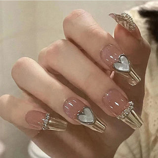  Medium Long Acrylic Fake Nails cashymart