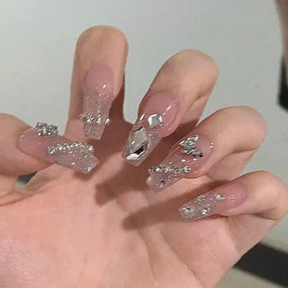  Medium Long Acrylic Fake Nails cashymart