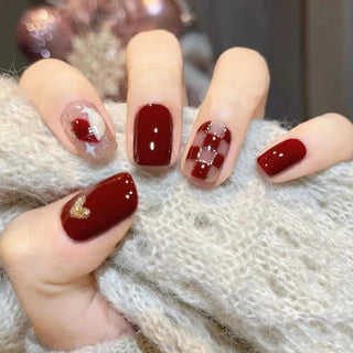  Medium Long Acrylic Fake Nails cashymart