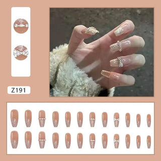  Medium Long Acrylic Fake Nails cashymart