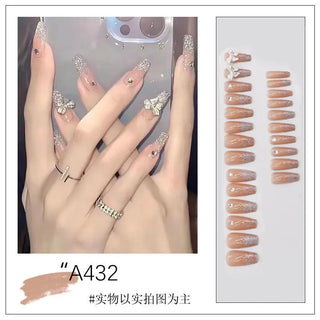  Medium Long Acrylic Fake Nails cashymart