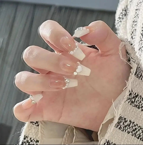  Medium Long Acrylic Fake Nails cashymart