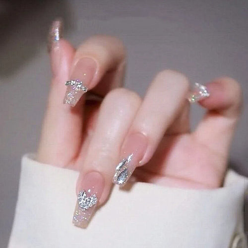  Medium Long Acrylic Fake Nails cashymart