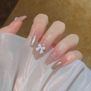  Medium Long Acrylic Fake Nails cashymart